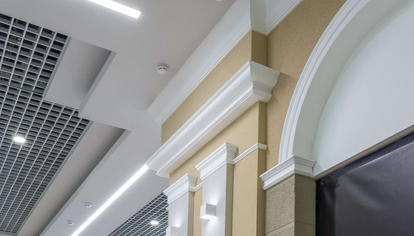 sztukateria, listwy karniszowe